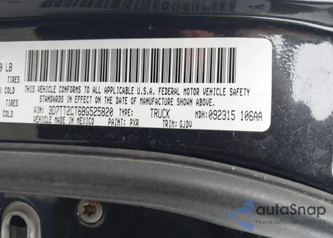 2011 Ram Ram 2500 Laramie из США, поврежденный, VIN 3D7TT2CT6BG525820